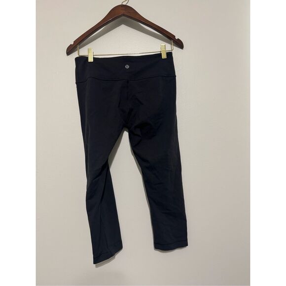 Lululemon Align Women's Leggings - Black Size 8 Crop 21” Inseam Low Rise 7inch - Picture 1 of 9